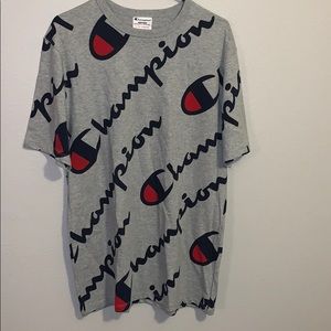 Large champion shirt